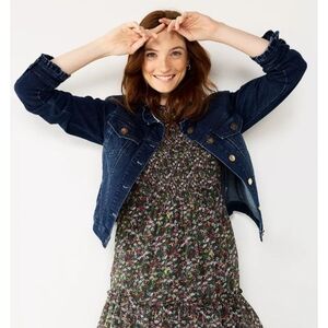 Dark Blue Denim Jacket